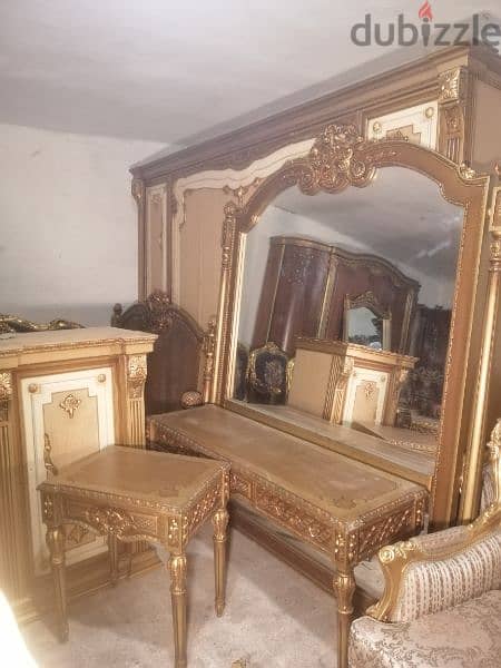 غرفة نوم مصرية انتيك فخمة ومميزة خشب زين ولاتي كاملة بسعر لقطة Bedroom 7
