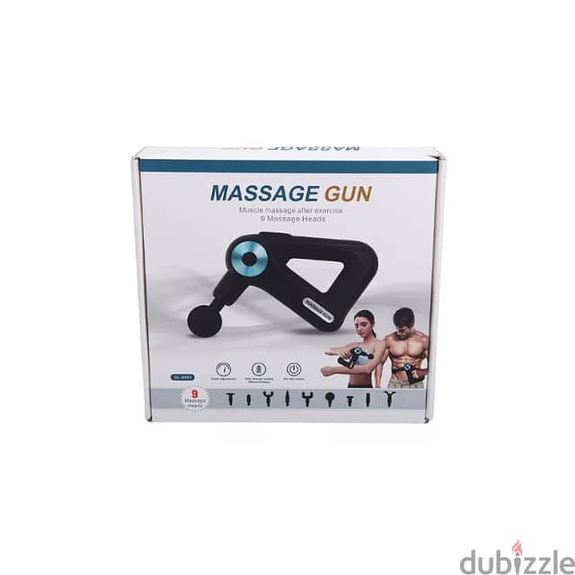 Triangle Massage Gun with 9 Pro Gears and Heads 5