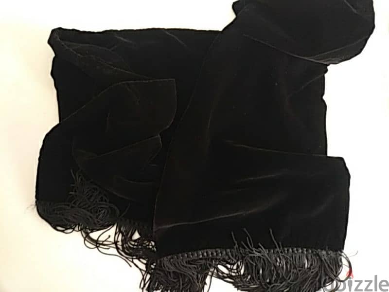 Velvet black scarf (high quality) - Not Negotiable 1