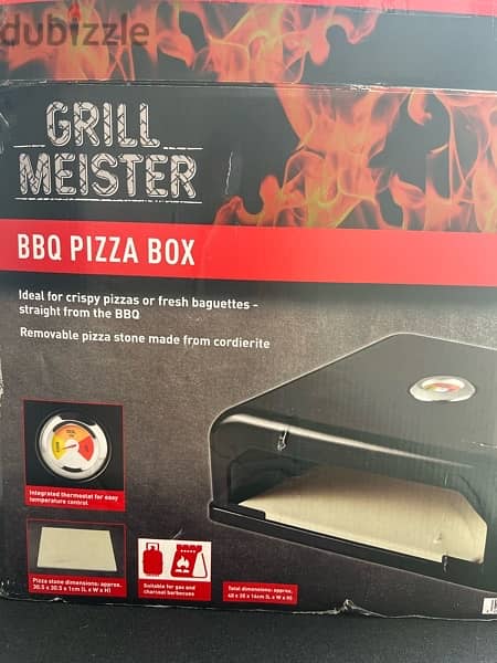 Grill Meister BBQ Pizza Box Oven 2