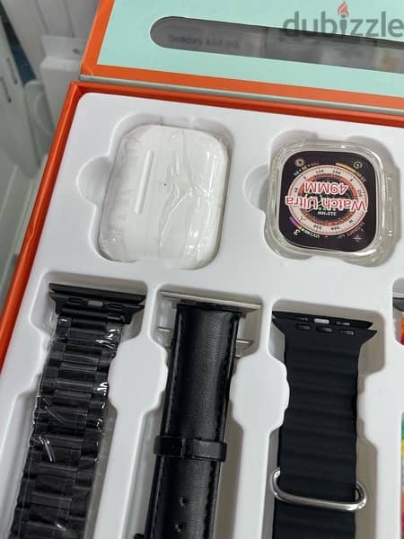 gift box  watch+ airpods+ 8 straps+screen protection+cover for watch 3