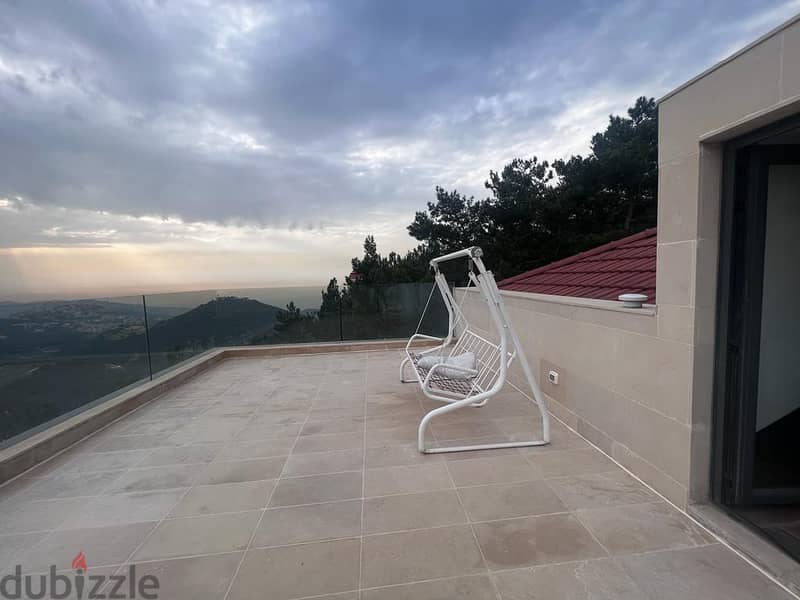 Duplex with garden and terrace for sale in Daher Souane 5
