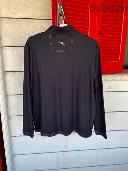 TOMMY BAHAMA Black Shirt Size XL 4