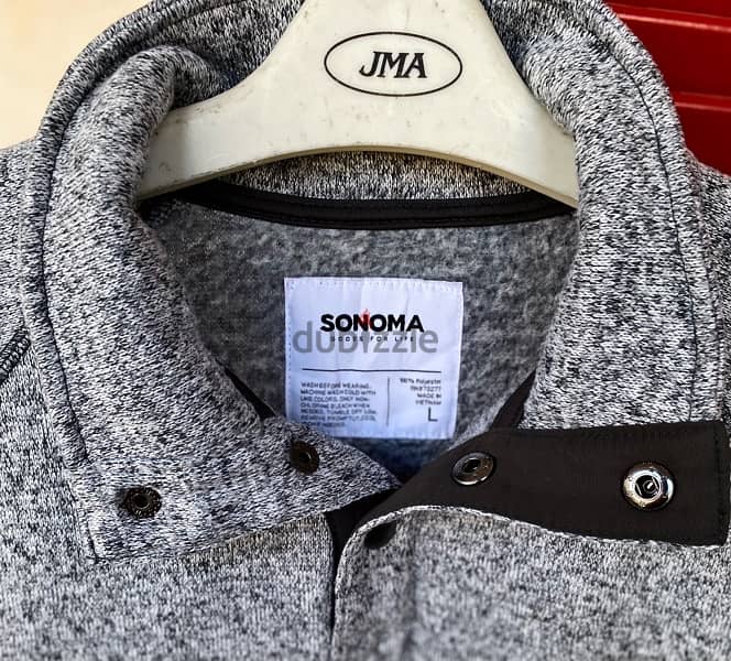 SONOMA Grey Sweater Size L 4