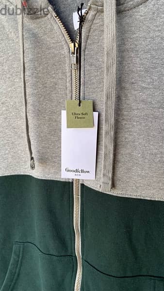 GOODFELLOW & CO Ultra Soft Fleece Full Zip Hoodie 3