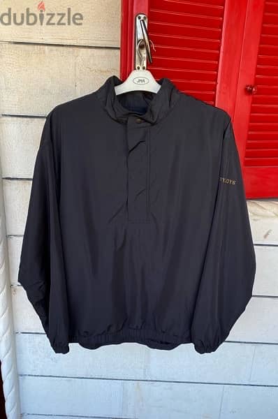 DRYJOYS Black Quarter Zip Jacket Size XL 1