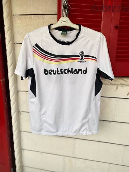 GERMANY World Cup Brazil Shirt Size L 0
