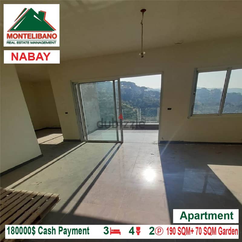 180,000$ Cash Payment!! Apartment for sale in Nabay!! 0
