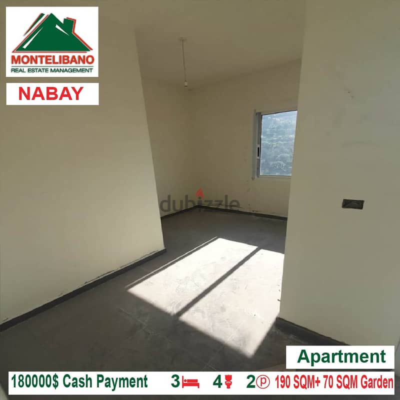 180,000$ Cash Payment!! Apartment for sale in Nabay!! 2