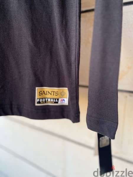 MAJESTIC NFL Saints Sweater Size L 4