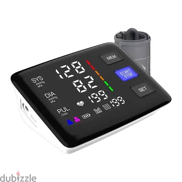 Blood Pressure Monitor LED screen type C charging مكنة ضغط 0