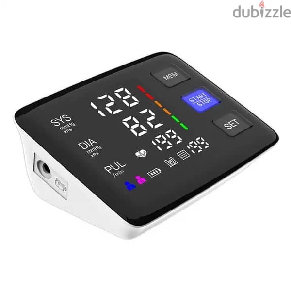 Blood Pressure Monitor LED screen type C charging مكنة ضغط 2
