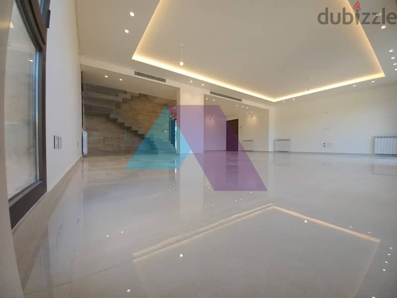 390 m2 Duplex+40 m2 terrace+open mountain/sea view for sale in Jamhour 3