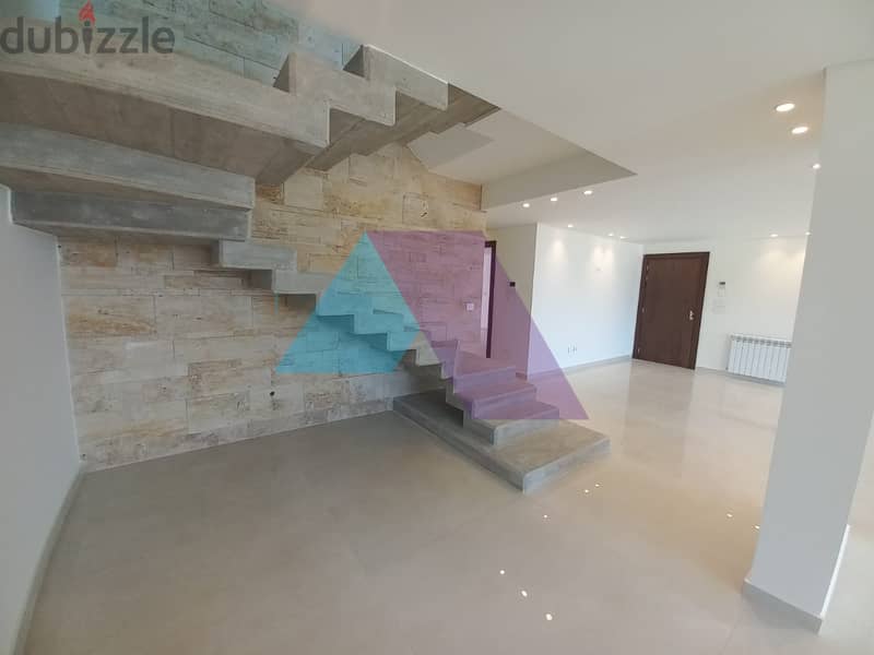 390 m2 Duplex+40 m2 terrace+open mountain/sea view for sale in Jamhour 5