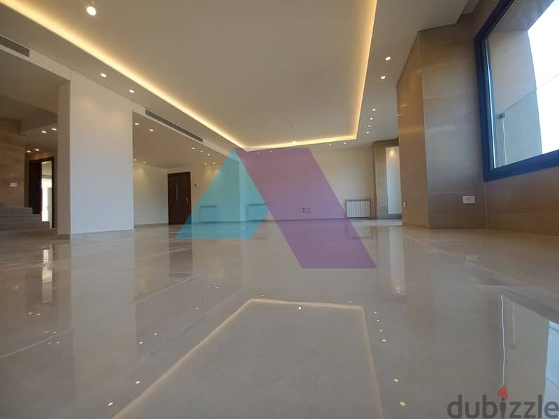 390 m2 Duplex+40 m2 terrace+open mountain/sea view for sale in Jamhour 6