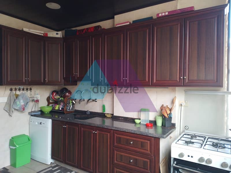 107 m2 apartment +80 m2 roof terrace+ view for sale in Mazraat Yachouh 11