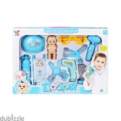 Doll With Children Docter Set 0