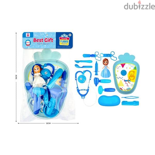 Little Doll With Doctor Set 0