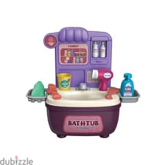 Portable Bathtub with Accessories Suitcase