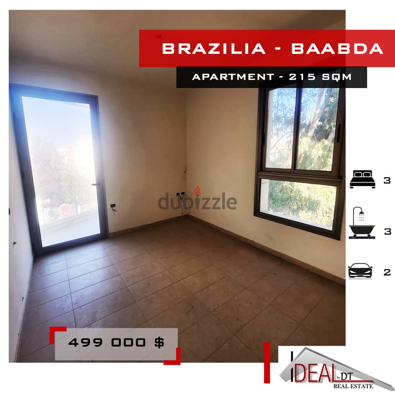 Apartment for sale in Brazilia - Baabda 215 sqm ref#AEA16041 0