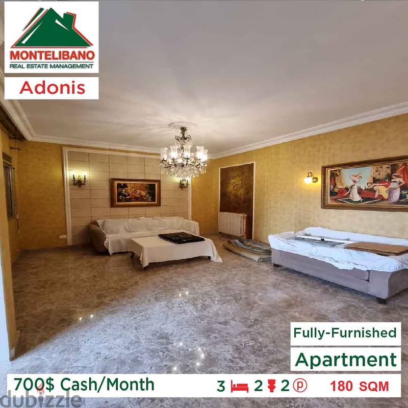 700$Cash/Month!!Apartment for rent in Adonis!! 1