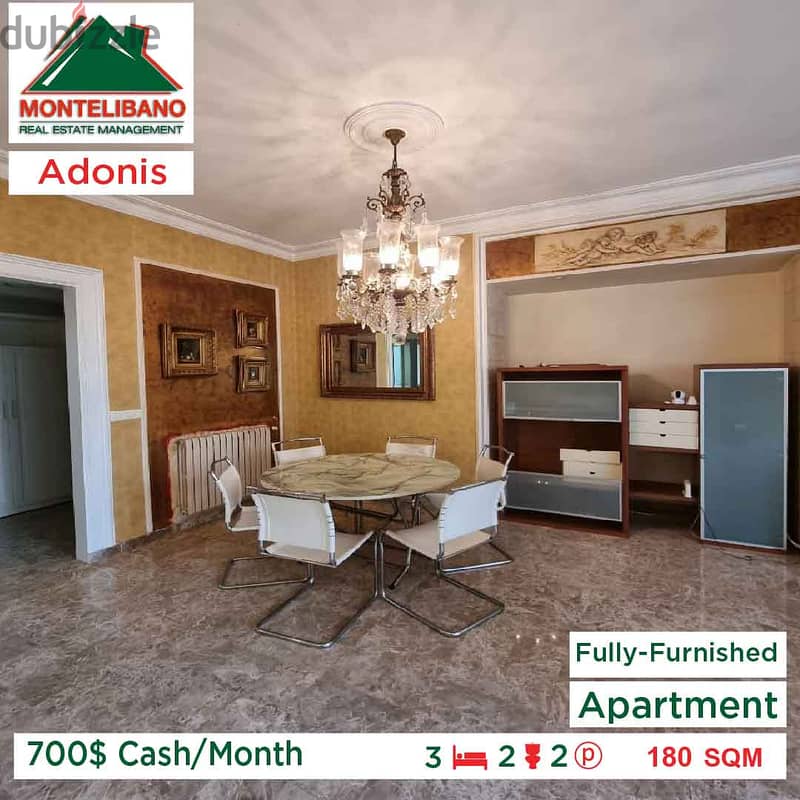 700$Cash/Month!!Apartment for rent in Adonis!! 2