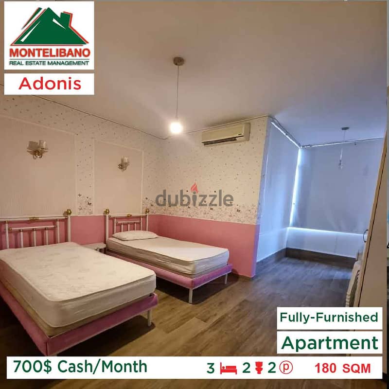 700$Cash/Month!!Apartment for rent in Adonis!! 3