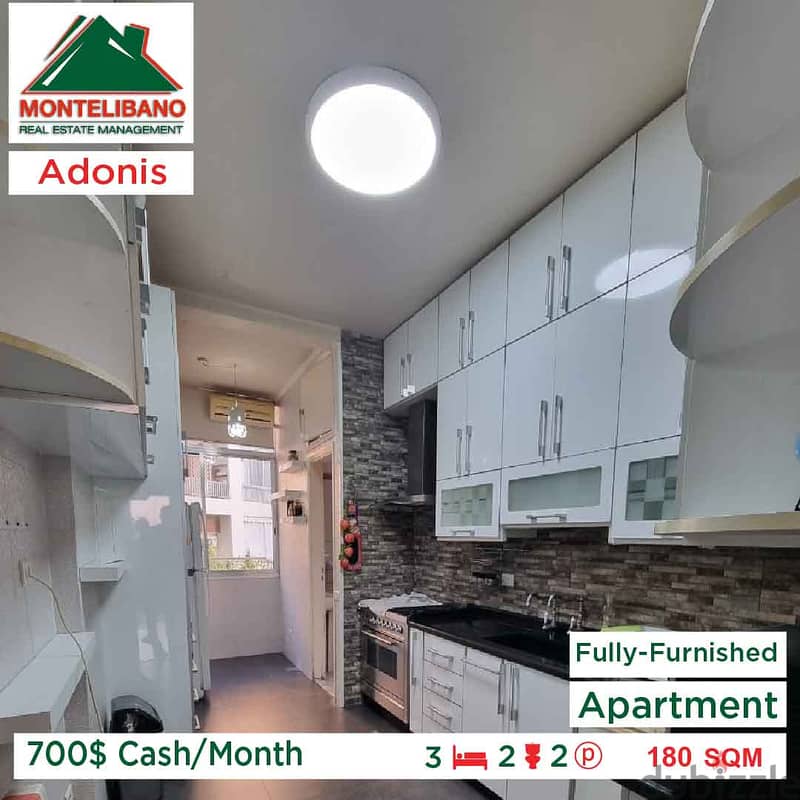 700$Cash/Month!!Apartment for rent in Adonis!! 4