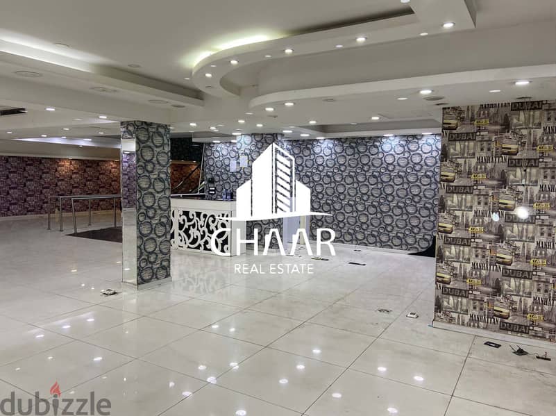 R1612 Striking Showroom for Rent in Hamra 12