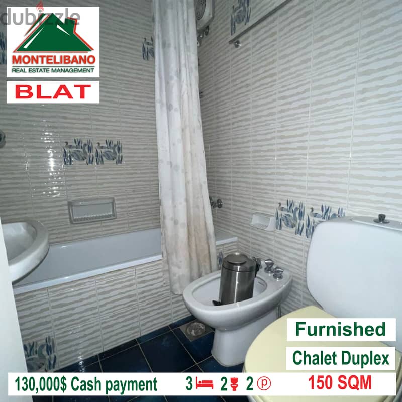 Duplex chalet furnised and open view for sale in BLAT!!! 6