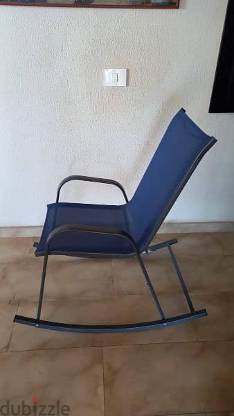 rocking chair aluminium كرسي هزاز المنيوم 1