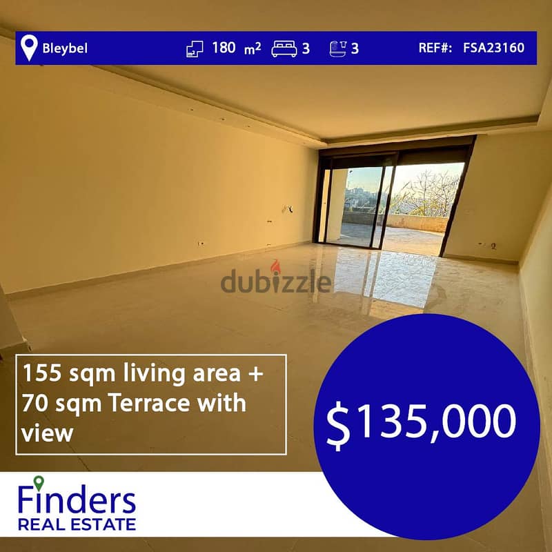 Apartment for Sale | Terrace | Blaybel | شقة للبيع ب بليبل 0