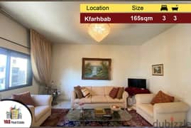 Kfarhbab 165m2 | Open View | Private Street | Prime Location | IV |