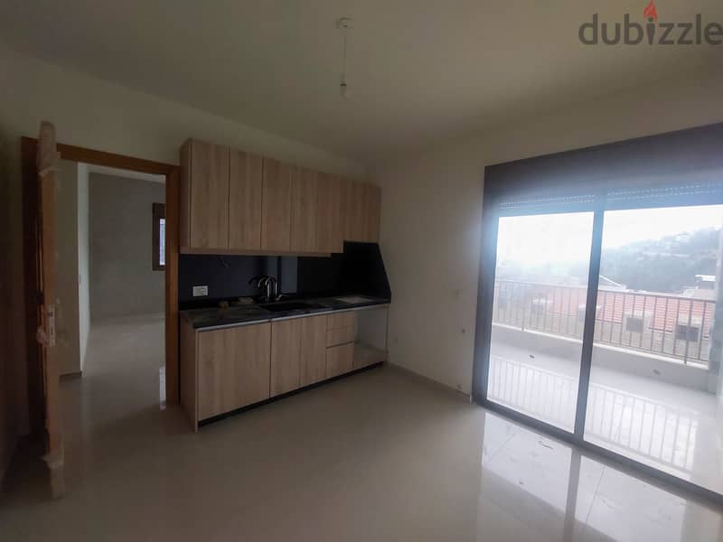 110 SQM New Apartment in Zikrit, Metn with Mountain View 1