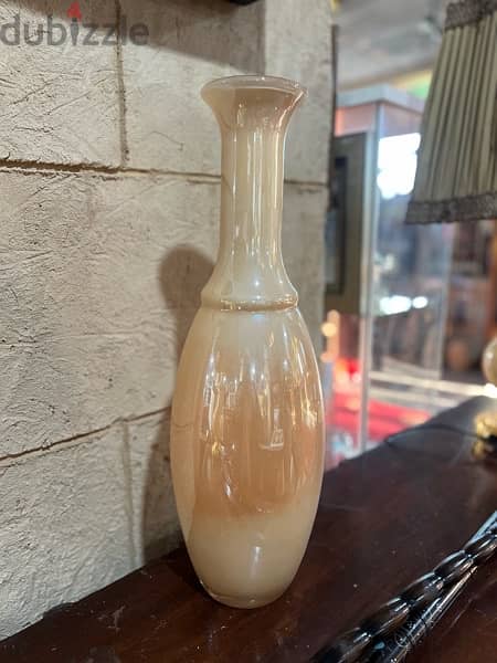 murano glass vase 0