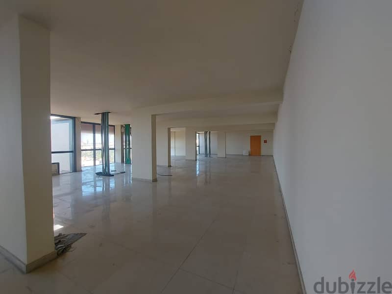 200 SQM Office in Ghazir, Keserwan with Sea and Mountain View 2