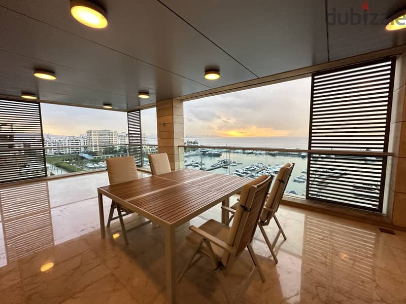 Waterfront City Dbayeh/ Apartment for rent/ 5 beds/ Full Marina View 5