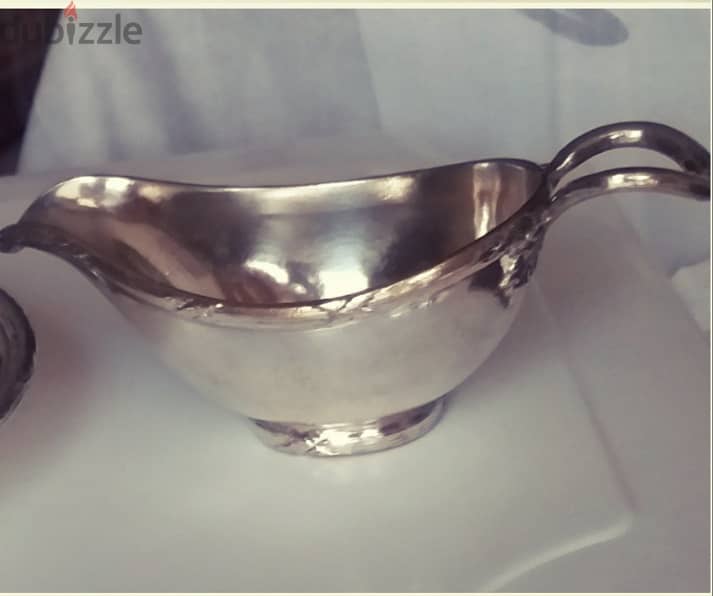 Beautiful Silver Saucer 0