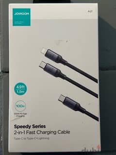 JoyRoom 2-in-1 Fast Charging Cable 0