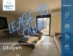 Dbayeh | LEASE TO OWN | Fully Furnished | 109 SQM | 140,000$| #JZ49243