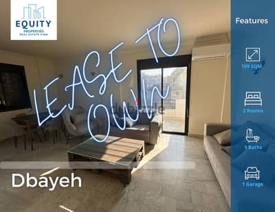 Dbayeh | LEASE TO OWN | Fully Furnished | 109 SQM | 155,000$| #JZ49243