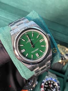 Rolex Oyster Perpetual Green 0