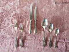 Russian silverplated cutlery