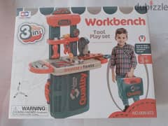 work bench tool play set