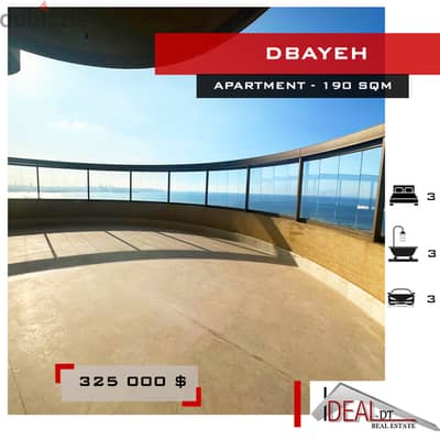 Apartment for sale in Dbayeh 190 sqm ref#EA15262