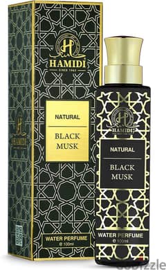 Hamidi Non Alcoholic Natural Black Musk Water Perfumes