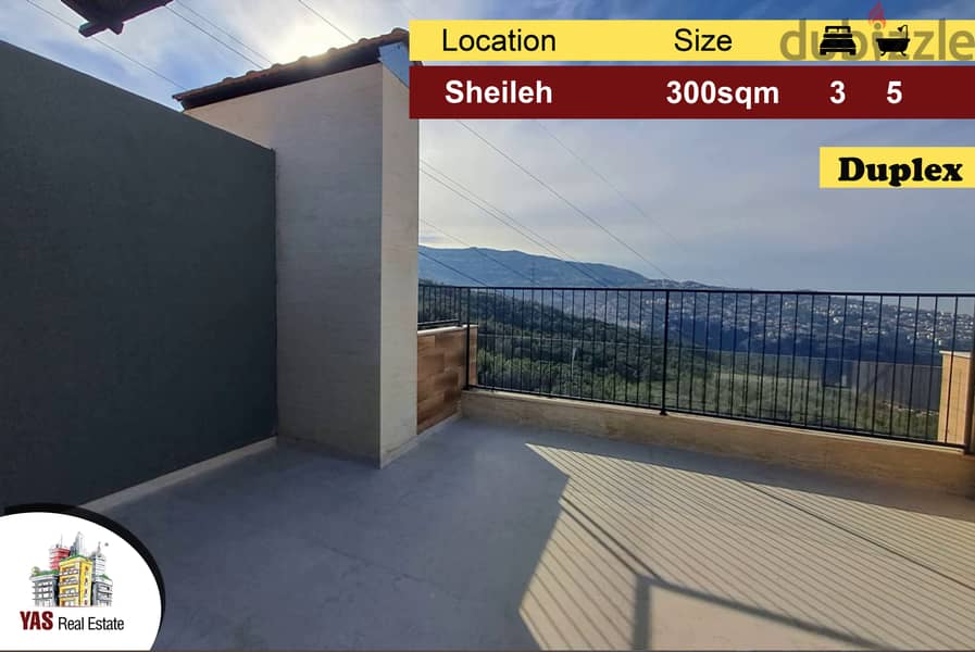 Sheileh 300m2 | New | Duplex | Modern | Sea View | Catch | GA | 0