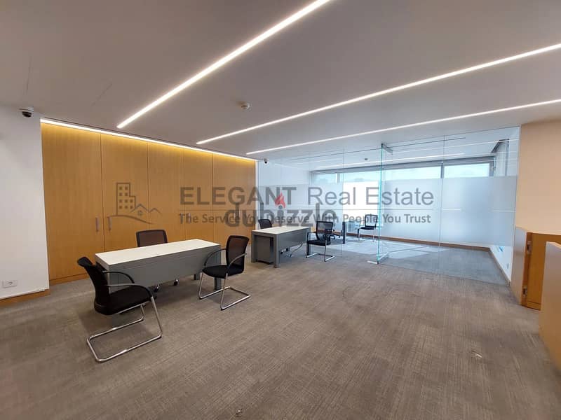 Brand New Furnished Office | 24/7 Electricity | Prime Location 1