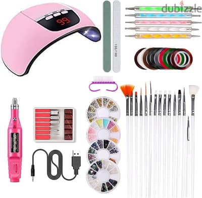 Mistaha Nail Tool Kit Nail Dryer Lamp USB Charging Nail Pen Nail Drill