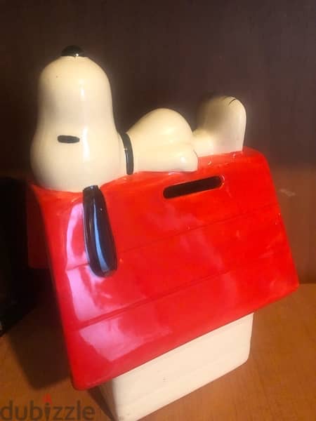 vintage SNOOPY bank original peanuts concept 3